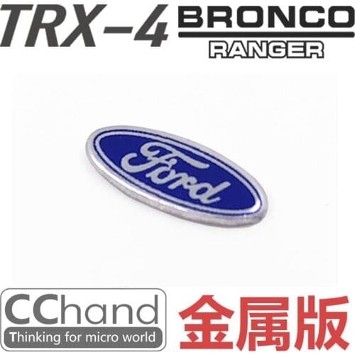 LOGO Defender BRONCO for 1/10 Scale AXIAL TRX4 T4 TRAXXAS D110 TACTICAL UNIT CRAWLER