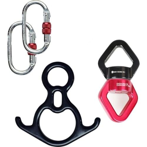 Hardware for Aerial dance set aerial silk swivel climbing Yoga Accessories Fly Aerial Silks and hammock swing Accessories