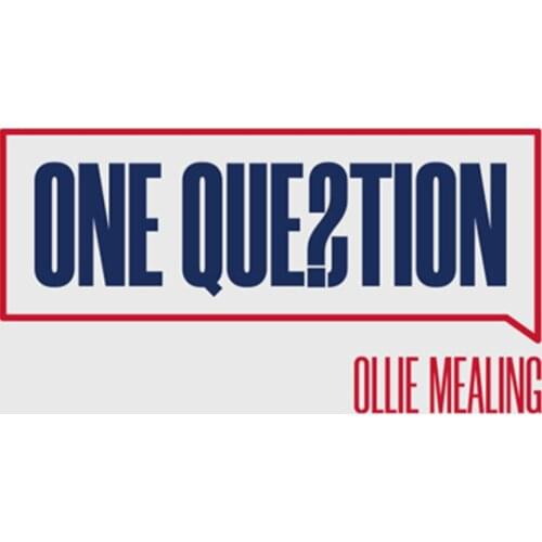 One Question (Gimmicks) by Ollie Mealing Close Up Illusion Magic Tricks Gimmick Mentalism Card Magic and Trick Decks Beginner