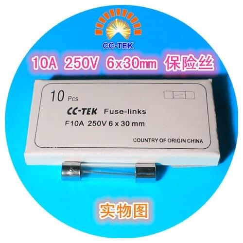 Multimeter Fuse F10A 250V 6x30mm F 10A F10AL250V