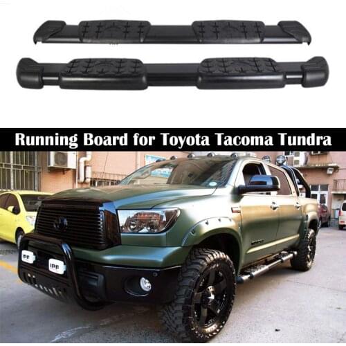 For Toyota TACOMA TUNDRA 2007-2021 Car Running Boards Auto Side Step Bar Pedals New Flagship Product