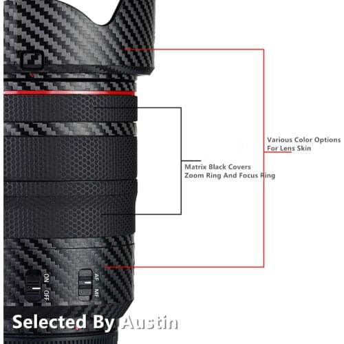 Premium Lens Skin For Canon EF 24-105 f/4L II Sticker Decal Wrap Film Anti-scratch Coat Cover Case