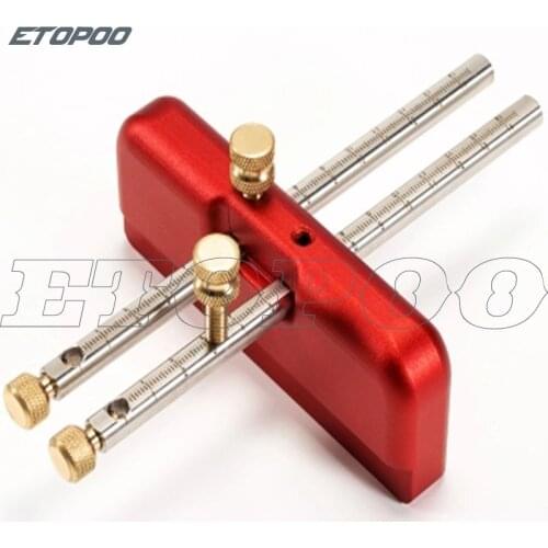 Aluminum alloy wire drawing machine carpenter scriber marking device woodworking marking tool