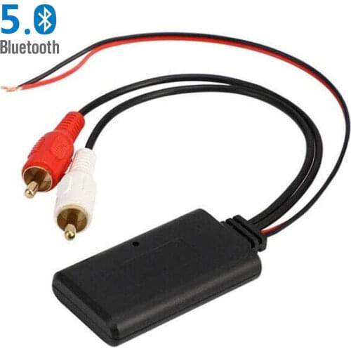 Universal Car bluetooth Wireless RCA Connection Adapter Stereo 2RCA AUX IN Music for Kenwood for Clarion