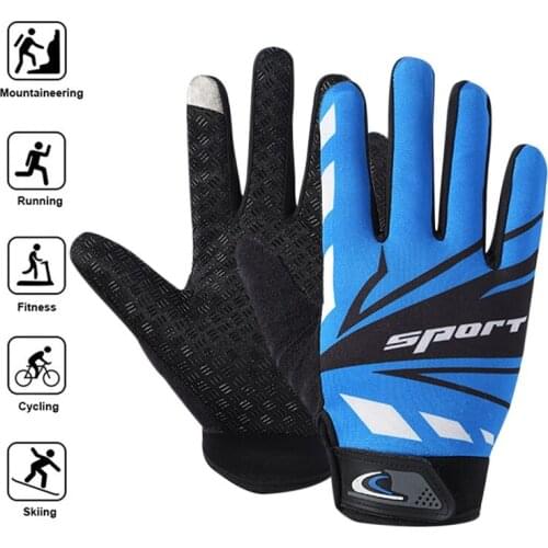 B Bike Bicycle Gloves Cycling Full Finger Glove Motorcycle Gloves Men Women Non-slip Sunscreen Breathable Touchscreen Outdoor