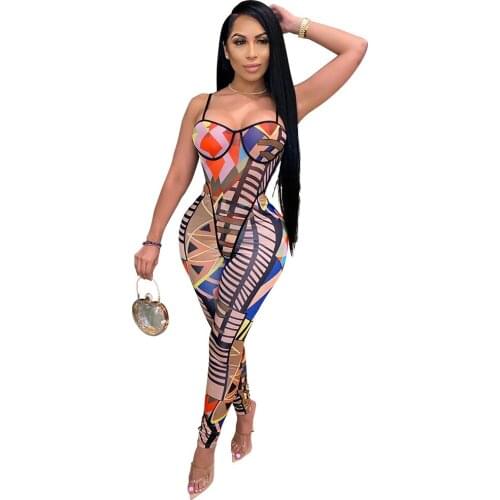 2020 2021 Rushed Cotton Limited None Sexy Fashion Casual Suspenders Chest Wrap Jumpsuit Two-piece Suit