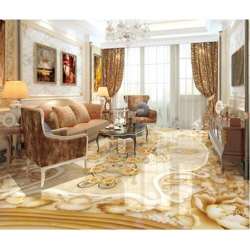 3d floor painting wallpaper Marble stone relief 3D floor waterproof wallpaper for bathroom wall 3d flooring