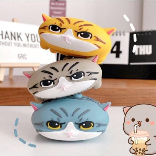 For Airpods Pro 3D Cute Kitty Soft Silicone Cover for Apple Airpods 1 2 3 Lying Down Cat Wireless Earphone Case Box Accessories