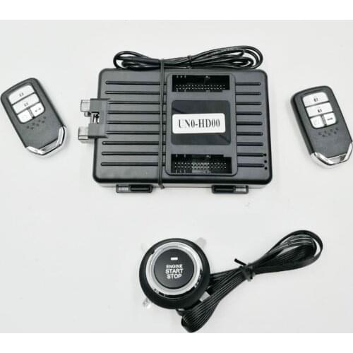 For Honda Spirior 2009-2018 Car Add push start stop remote start system and Keyless Entry Plug and play