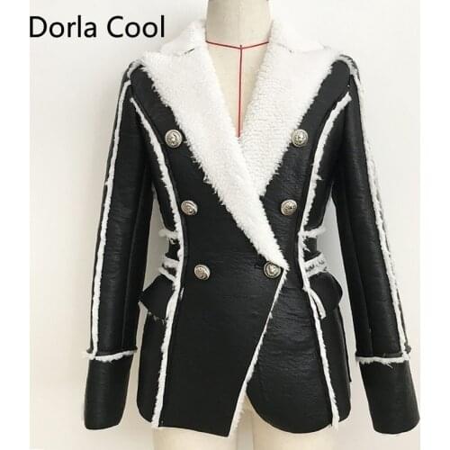 DORLA COOL Women's Jackets With Fur