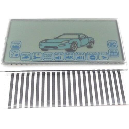 Russia Version FX-3 Lcd Display Flexible Cable for KGB FX3 Remote Controller FX-3 Lcd Zebra Stripes