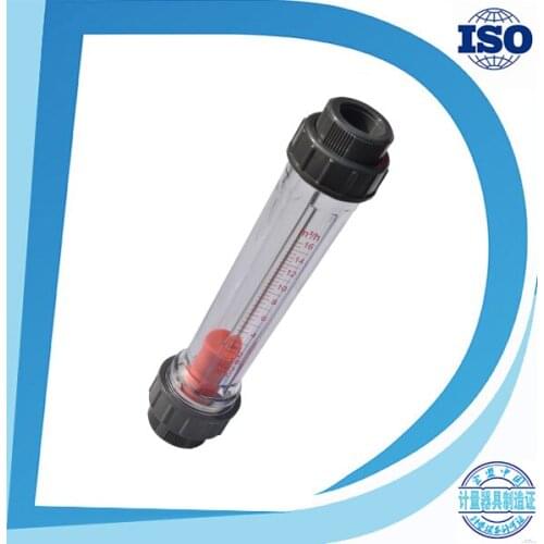LZB40S water Rotameter with long tube with alarm switch