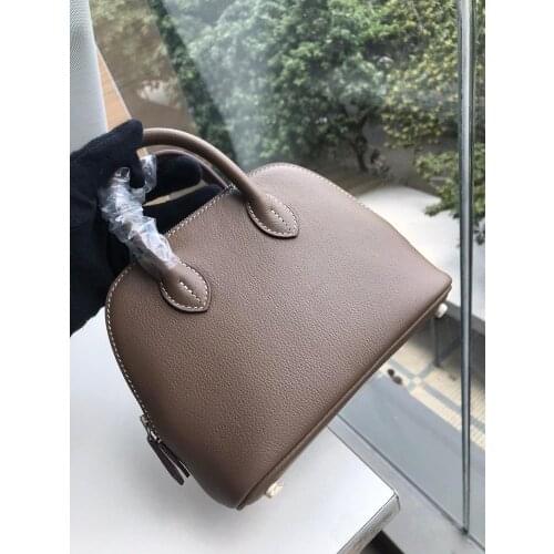 Fashion luxury handbags for women top quality handle bag genuine Evercolor leather tote shoulder shopping bag