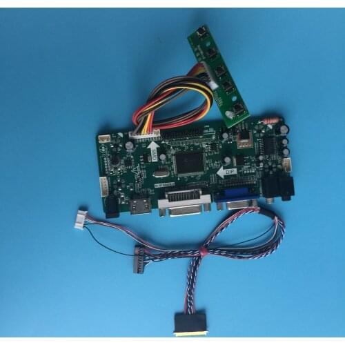 Kit For B140XW01 V5 14" LCD LED Panel Screen 1366X768 Controller board VGA HDMI LVDS 40pin DVI Audio DIY 2019 Driver