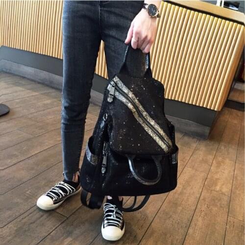 2021 New Trendy Sequins Handbags Fashion Diamond Personalized Women Womens Handbag Portable Large Capacity Shoulder