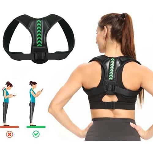 Posture Corrector Upper Back Brace Adjustable Breathable Back Shoulder Spine Support Pain Relief from Neck Back Orthopedic Belts