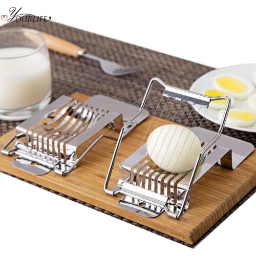 OYOURLIFE Stainless Steel Egg Slicers Multi-function Egg Luncheon Meat Fruit Cutter Cooking Gadgets Kitchen Accessories