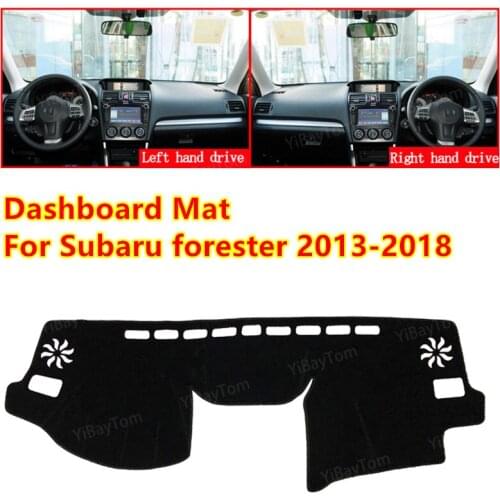 For Subaru Forester xv 2013-2018 SG SH Anti-Slip Mat Sunshade Dashmat Protect Carpet Dashboard Cover Pad Accessories