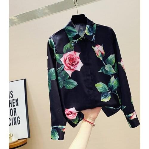 Prowow Womens Black Shirts