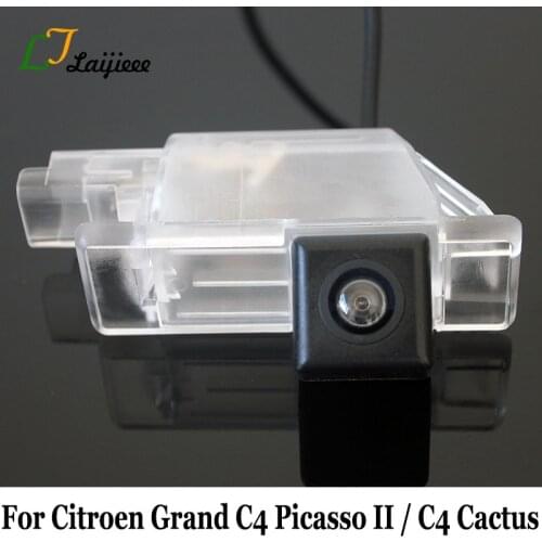 Backup Camera For Citroen Grand C4 Picasso II C4 Cactus 2013~Present / With Power Relay HD CCD Night Vision Car Reversing Camera