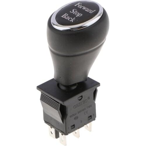 Joystick Switch Replacement Push Rod Switch Forward Stop Back 6 Pin 3 Position For Children Ride On Toy Cars