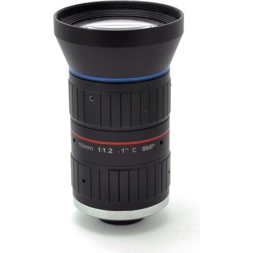 Smart security SL-C1612M 16mm F1.2 1" C mount 8 megapixel 4K UHD Industrial Machine vision Surveillance CCTV Lens C Mount