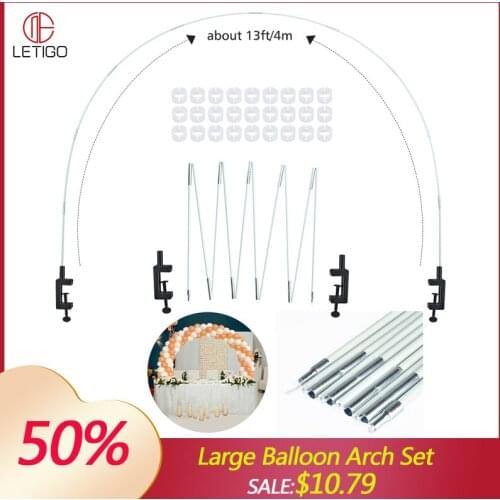 Balloon Arch Stand Frame Base Birthday Balloons Holder Kids Adult Column Balloon Chain for Wedding Birthday Party Decoration