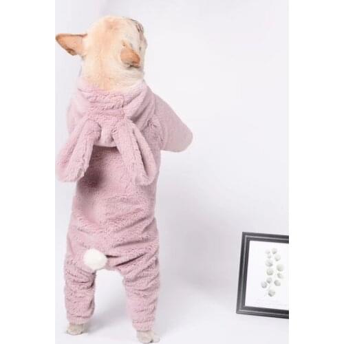 French Bulldog Clothes Winter Pug Clothing Yorkshire Poodle Bichon Pomeranian Schnauzer Corgi Dog Jumpsuit Hoodies Puppy Outfit