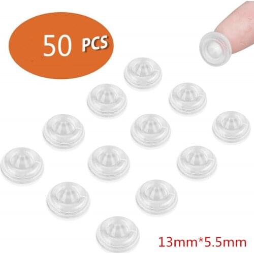 Sound Dampening Cabinet Door Bumpers Clear Soft Close Self Adhesive Rubber Pads Transparent Rubber Feet for Drawers, Cupboards