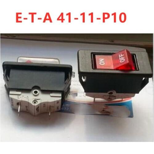 5pcs E-T-A 41-11-P10 250V15A high current boat switch 2 feet 2 gears 56.5 * 27