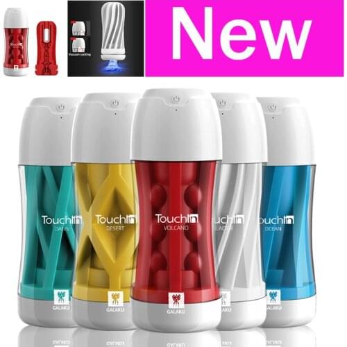 20 Speed New Vibrating Masterbator sucking vibrator itouch pocket pussy sextoy masturbadors adult sex toy male juguetes sexuales