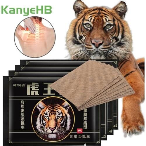 32pcs/4bags Tiger Balm Pain Relief Patch Knee Neck Back Pain Arthritis Joint Aches Herbal Sticker Pain Killer Medical Plaster