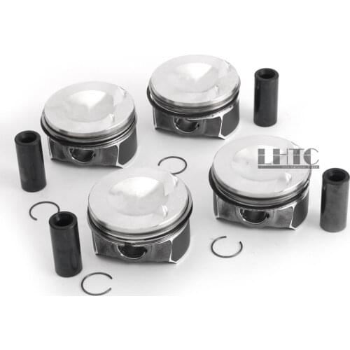 4x Engine Crankshaft Con rod Connector Rods 21mm Piston Pin bolt For VW Passat CC AUDI A3 A4 A5 1.8 TSI BZB BYT CABA CABB CABD