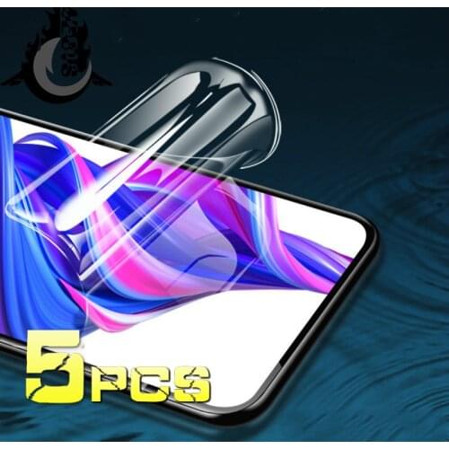 5pcs Explosion Proof HD Hydrogel Soft Film for Huawei Nova 7 8 SE 7i Mate 40 P40 Pro Plus Lite E 5G Full Cover Screen Protector