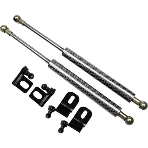 Lift Support Shock Damper for Toyota Prius C for Toyota Aqua 2011-2017 Bonnet Modify Gas Struts Absorber Carbon Fiber