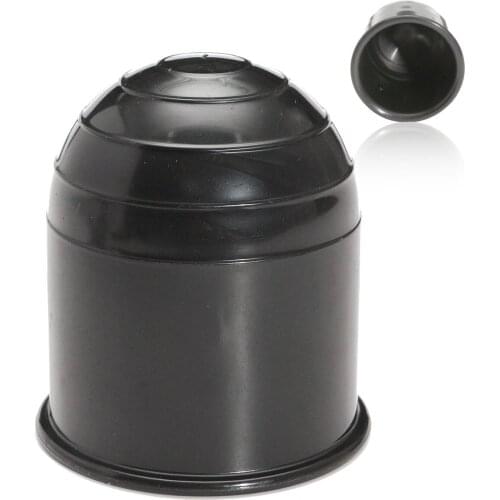 Universal 50MM Auto Tow Bar Ball Cover Cap Hitch Caravan Trailer Towball Protect Car Exterior Accessories