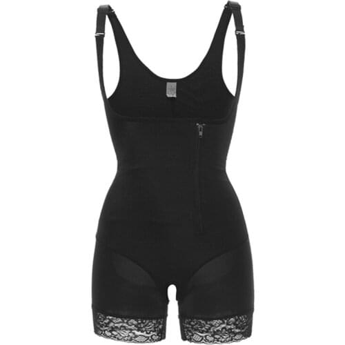 Slimming Body Shaper Women Bodysuit Body Sculpting Shapewear Zipper and Buckle Firm Control Tummy Waist Trainer Sexy underwear