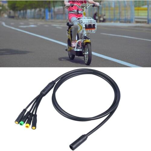 Ebike 1T4 Cable for Bafang BBS01 BBS02 BBSHD Mid Motor Display Brake Lever Thumb Throttle Connector