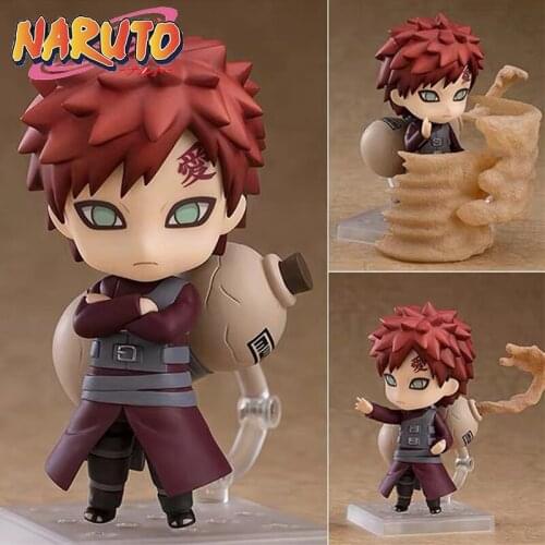 Genuine Anime Figure Naruto Toys 10cm Shippuden Naruto Gaara Action Figures Model Q Figurals Child birthday gift