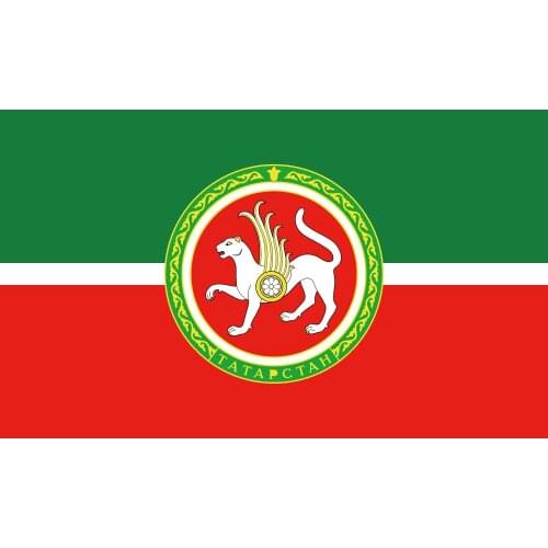 5pcs Flag 90*150cm 60*90cm Polyester Tatarstan Flag 3X5FT 90x150cm For Home Office Party Bar Banner