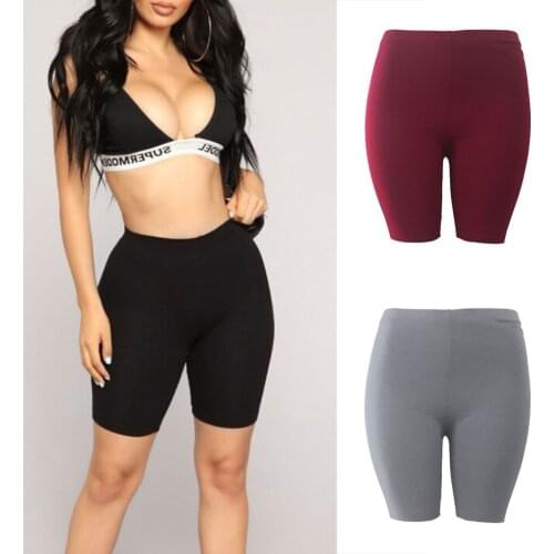Brand New and High Quality Womens Fitness Half Tights High Waist Quick Dry Skinny Yoga Bike Shorts Leggings