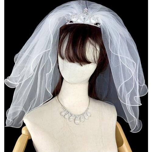 LzL Home Wedding Short Veils