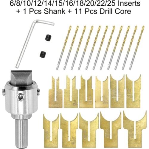 Ring Drill Bit Multifunction Wooden Thick Ring Maker High Speed Steel Wood Drill Bits Set