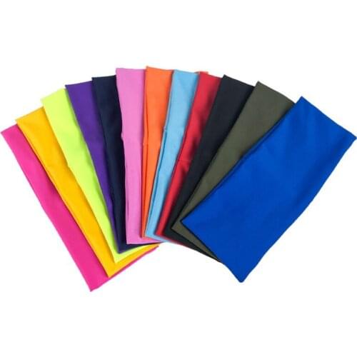 New Wide Sports Sweat running turban headband Stretch Elastic Yoga Running Headwrap Hair Accessories