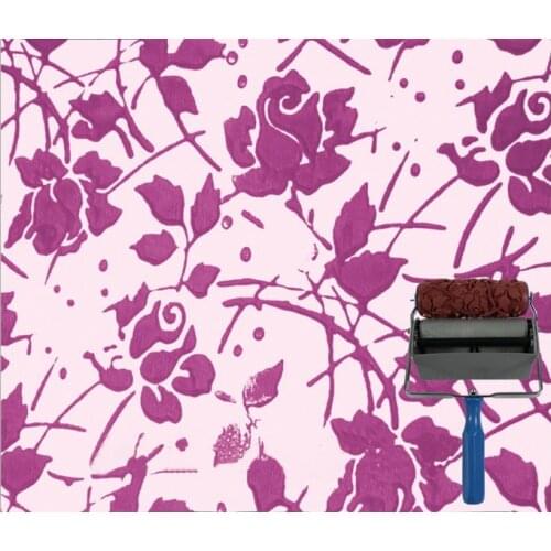 Novelty households 5 inch rubber roller for wall decoration brush painting without decoration machine 05