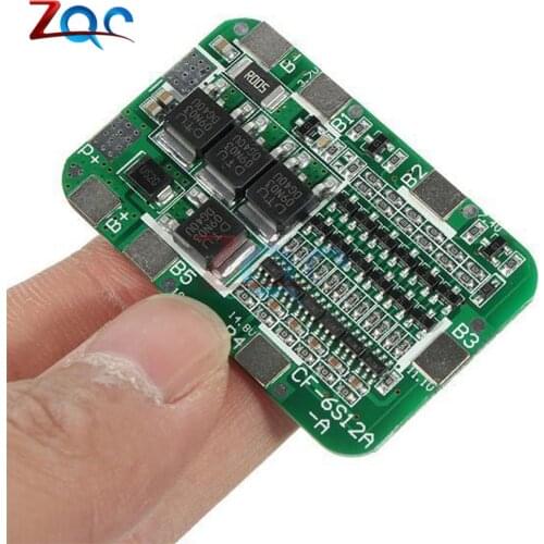 6S 15A 24V PCB BMS Protection Board For 6 Pack 18650 Li-ion Lithium Battery Cell Module New Arrival