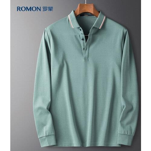 Romon Men's Long T-shirts