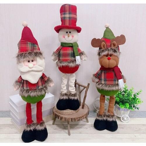 Christmas Decorations Christmas Dolls Christmas Doll Decorations Christmas Tree Decorations Innovative Santa Snowman Decorations