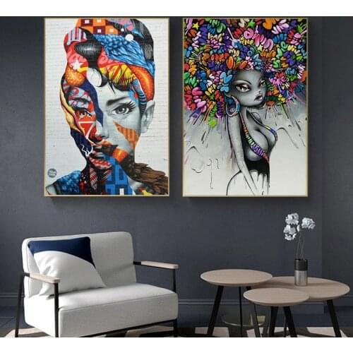 Modern Street Art Wall Pictures For living Room Posters And Prints Graffiti Art Canvas Prints Canvas Paintings Home Wall Decor