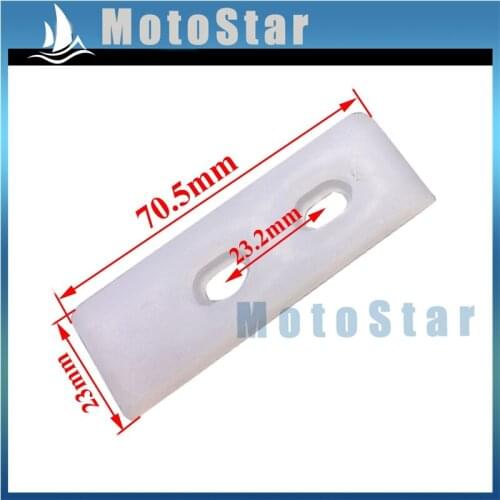 Top Mounted Rear Swingarm Chain Slider Guide Guard For CRF KLX SDG SSR BBR Pitster Thumpstar XR Lifan YX Pit Dirt Motor Bike